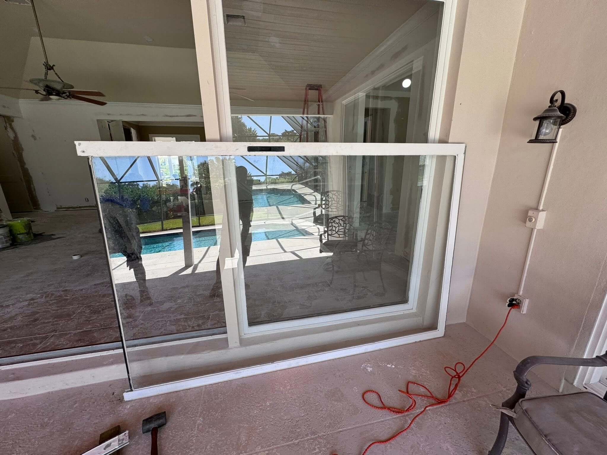 Sliding door track repair Glendale Arizona